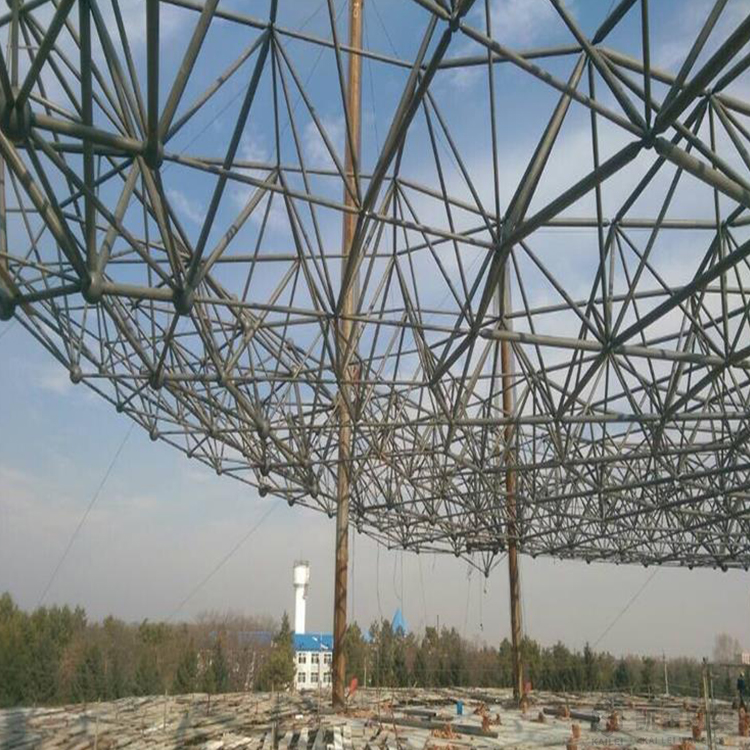 大冶球形网架钢结构施工方案
